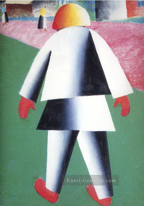 Junge 1932 Kazimir Malewitsch abstrakt Ölgemälde